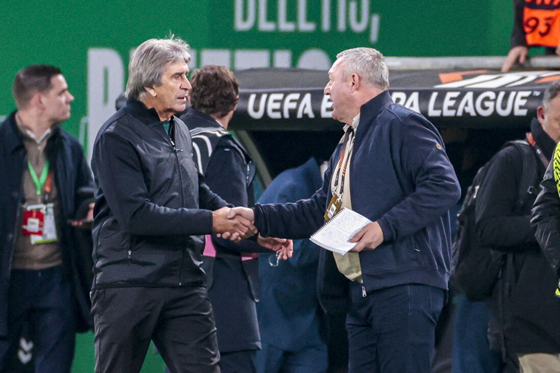 Manuel Pellegrini en Ron Jans
