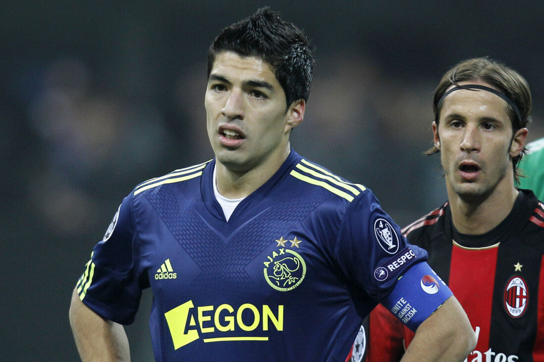 Luis Suárez in zijn tijd bij Ajax