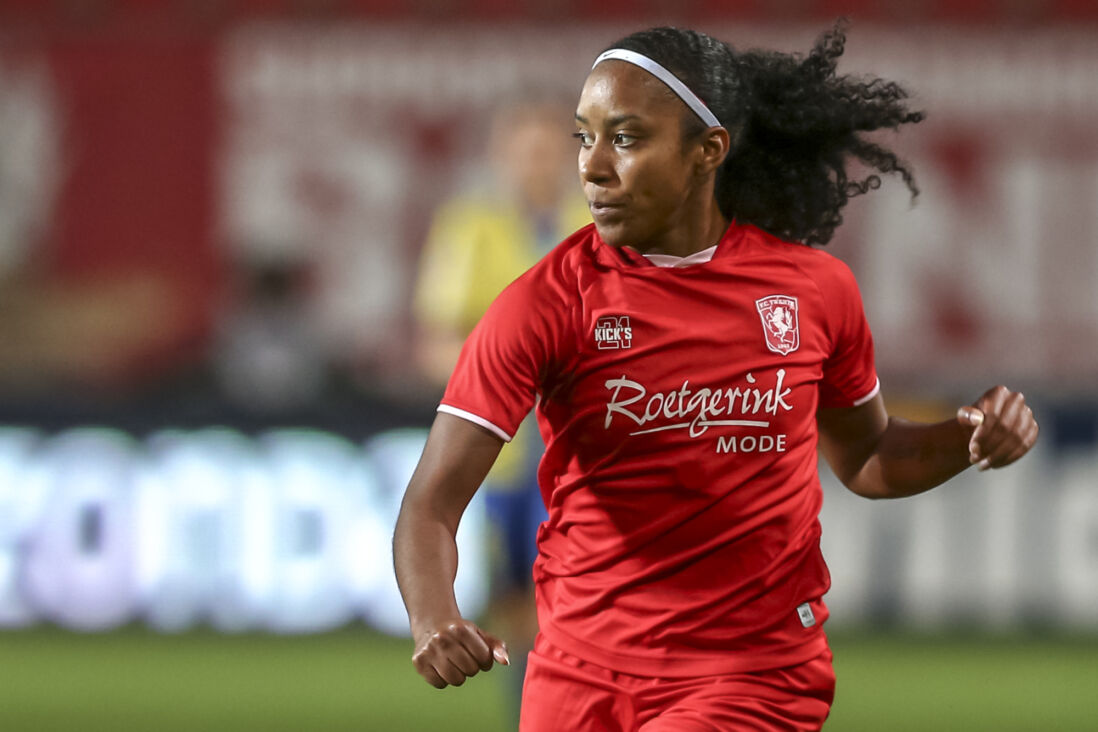 Ashleigh Weerden in haar tijd bij FC Twente