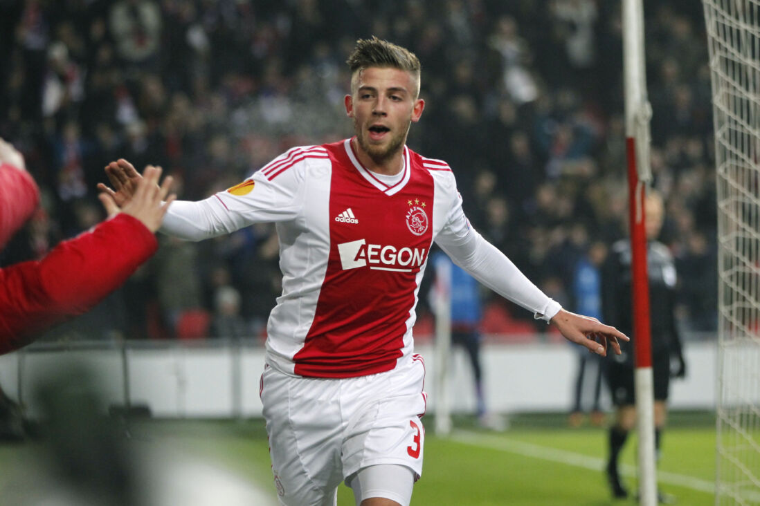 Toby Alderweireld in het shirt van Ajax