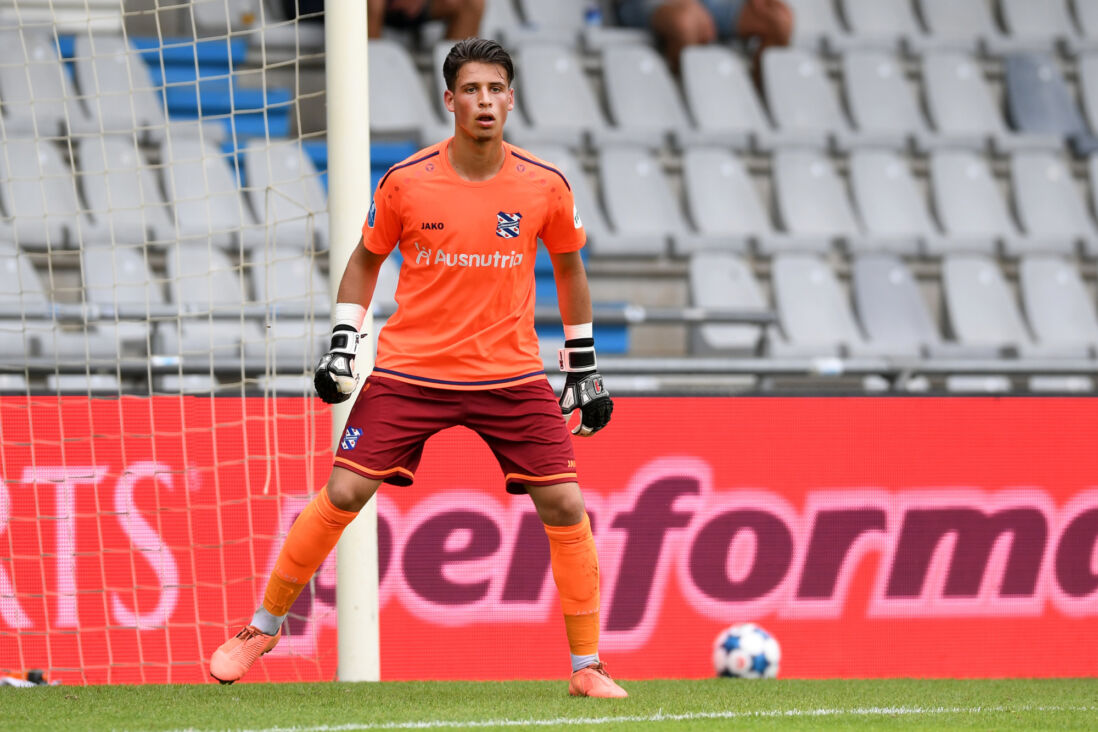 Jaimy Kroesen in actie voor SC Heerenveen