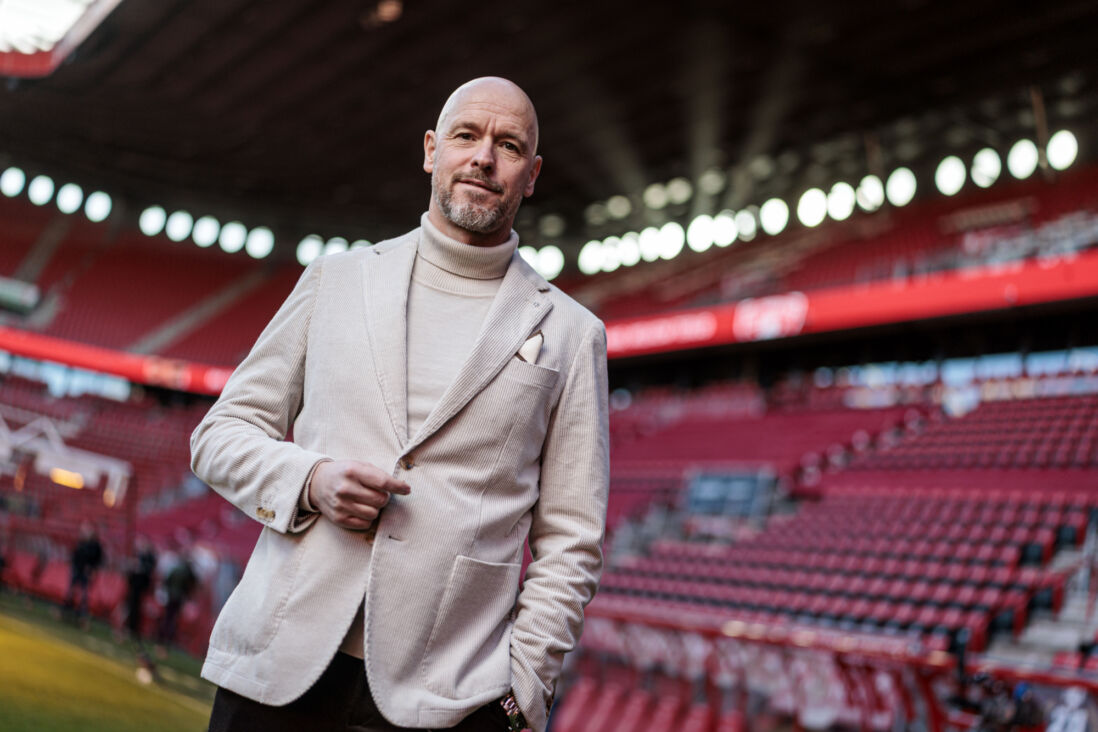 Erik ten Hag in De Grolsch Veste