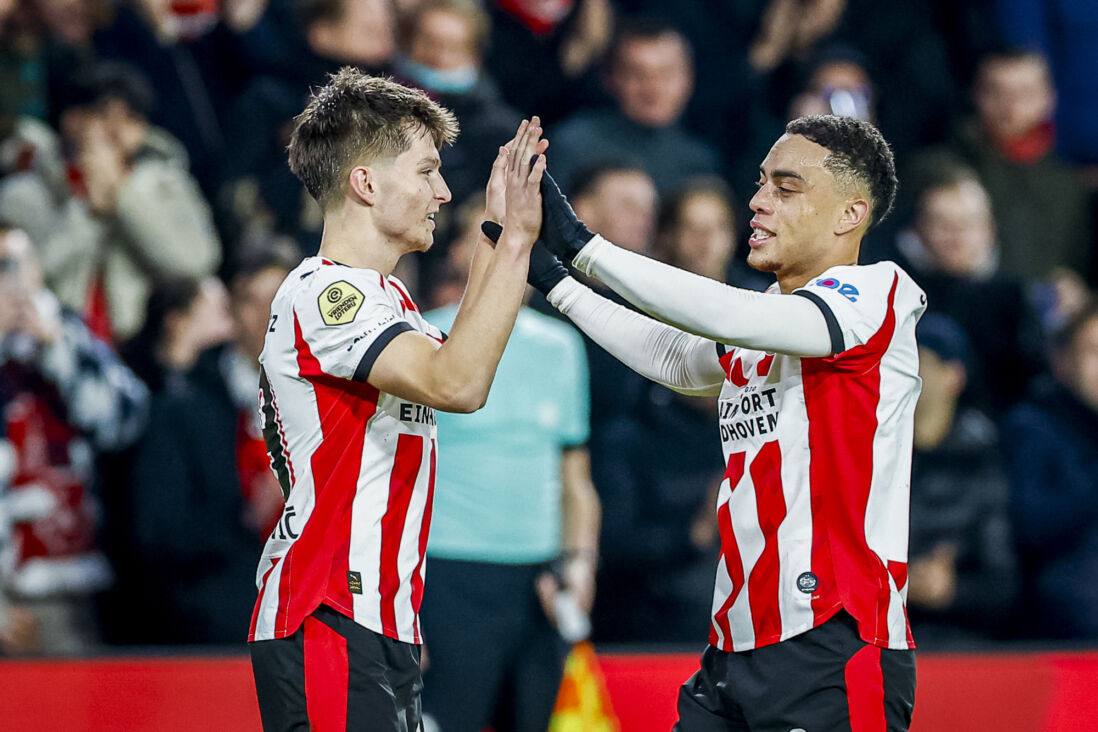 Esmir Bajraktarevic en Sergino Dest