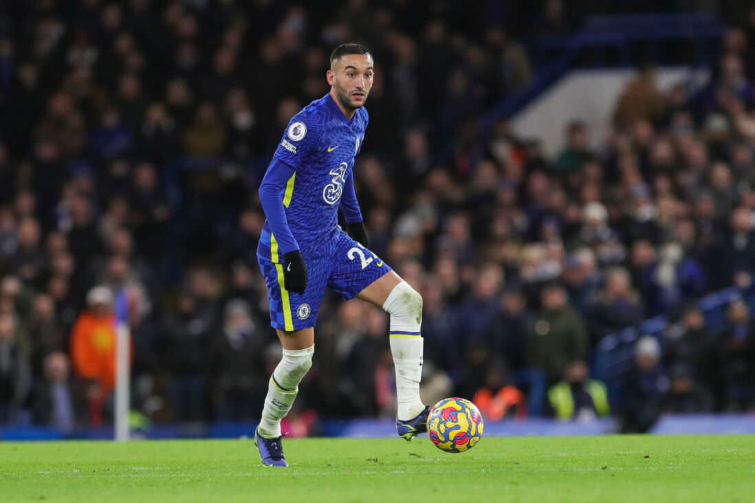 Hakim Ziyech in dienst van Chelsea
