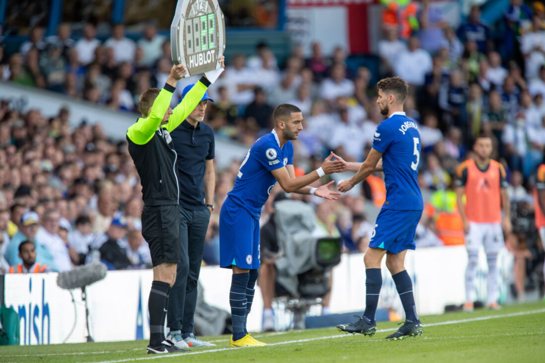 Hakim Ziyech valt in bij Chelsea