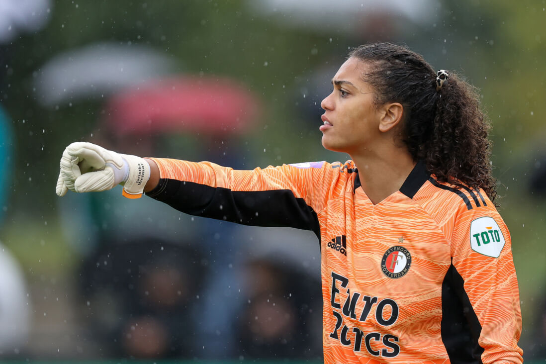 Jacintha Weimar in actie namens Feyenoord