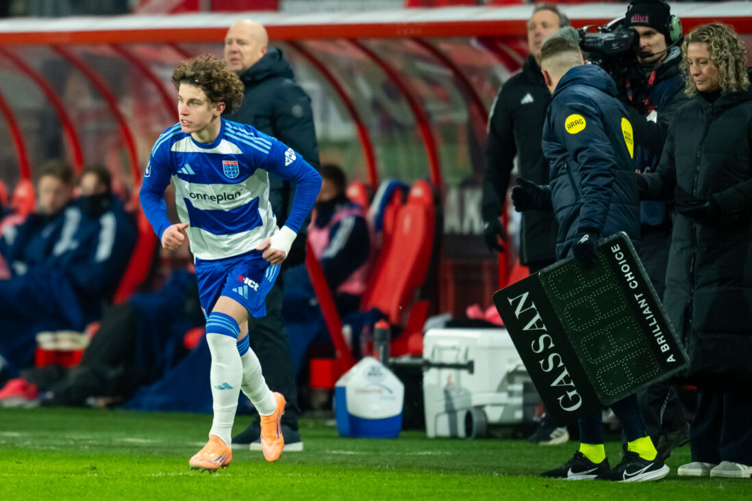 Jan Faberski mag invallen tegen FC Twente