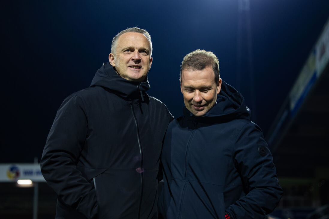 John van den Brom en Rick Kruys