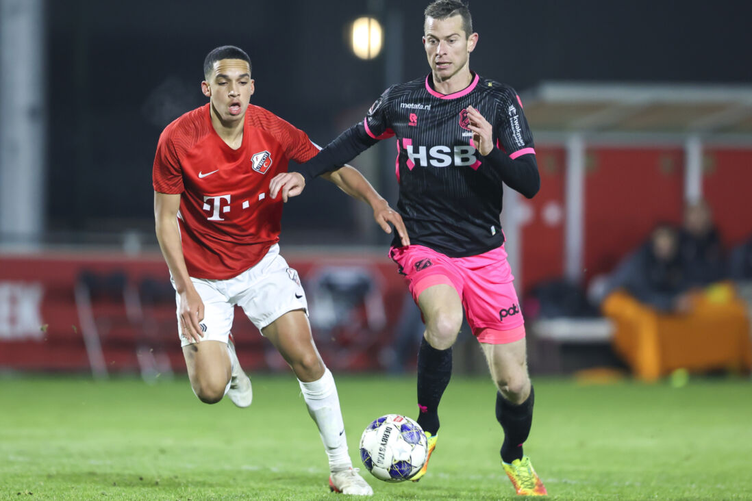 Jong FC Utrecht verliest van FC Volendam