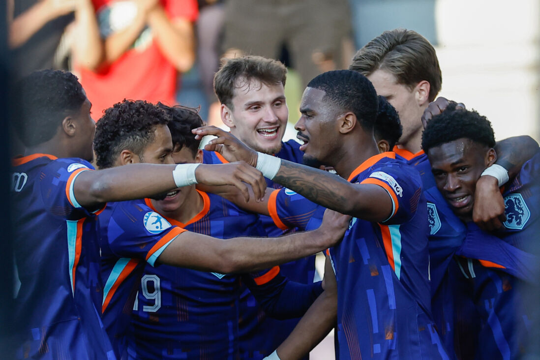 Jong Oranje juicht