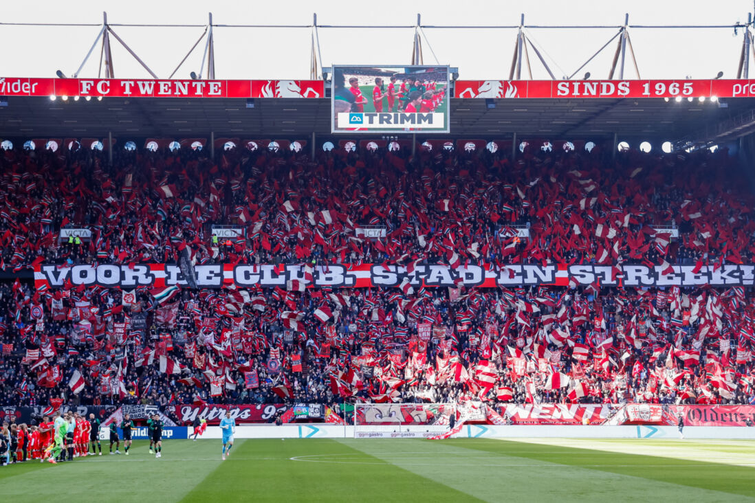 Sfeeractie voor FC Twente - Feyenoord