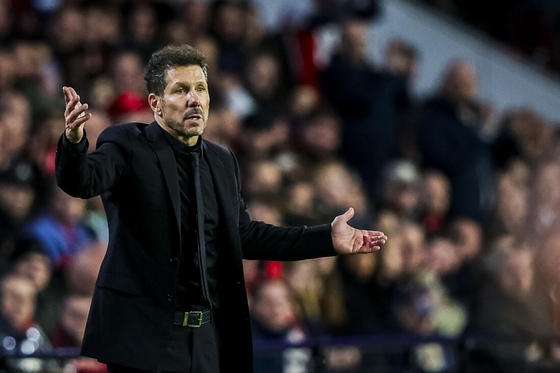 Diego Simeone in het Philips Stadion