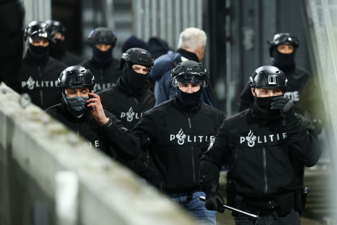 Politie in De Galgenwaard
