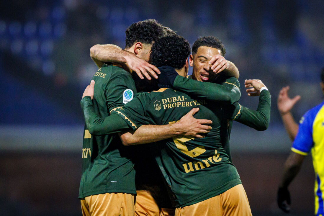 Jong FC Utrecht juicht