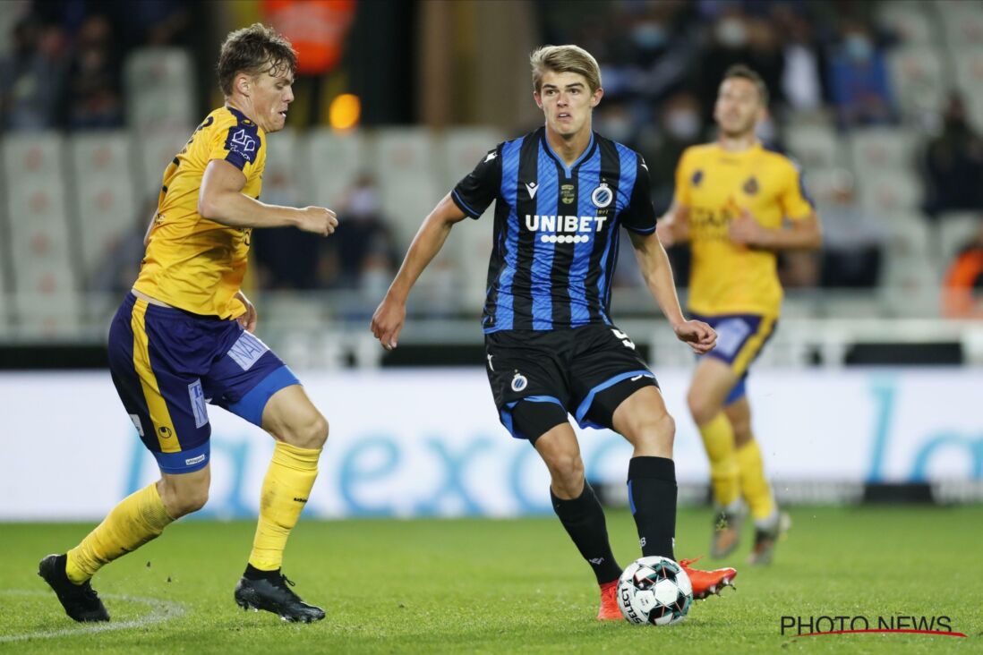 Charles de Ketelaere in actie namens Club Brugge