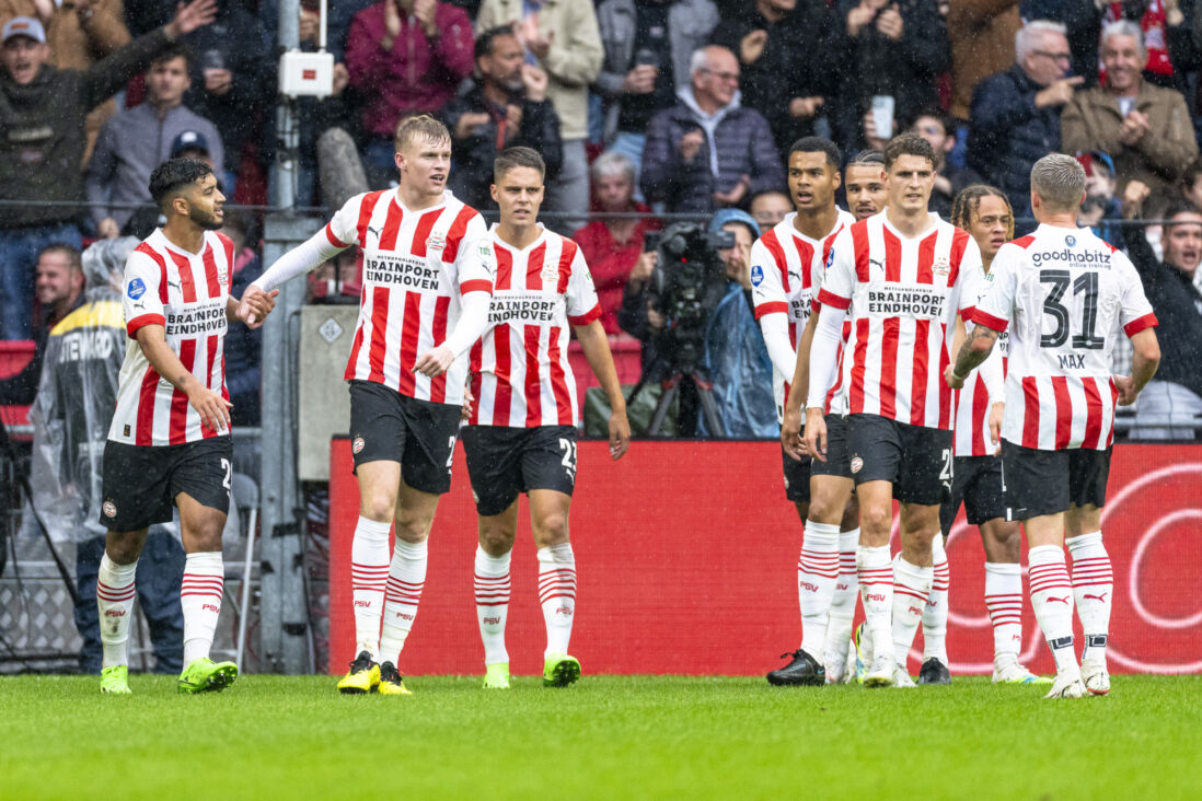 PSV viert de goal van Jarrad Brantwaite