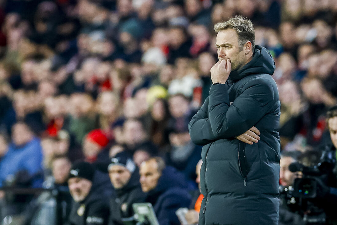 Robin Veldman in het Philips Stadion