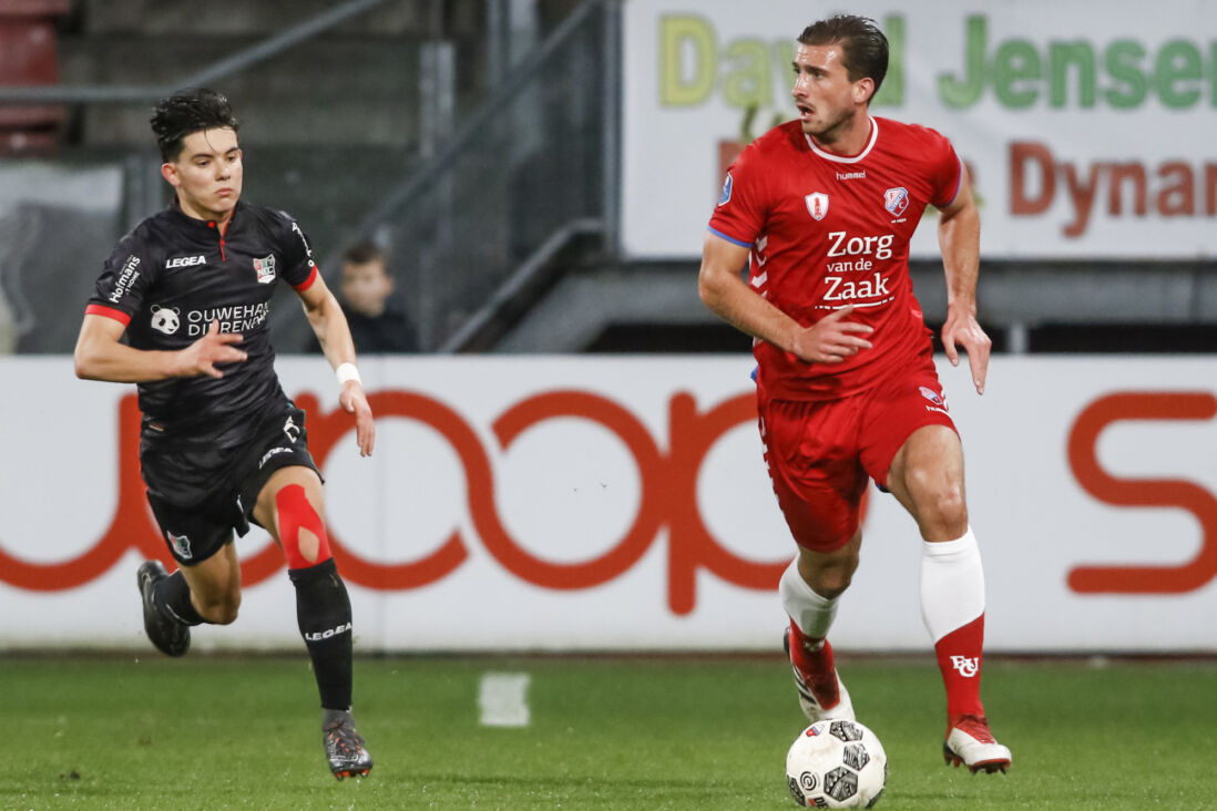 Robin van der Meer in zijn tijd bij FC Utrecht