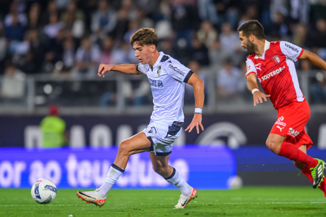 SC Braga in actie tegen Vitoria