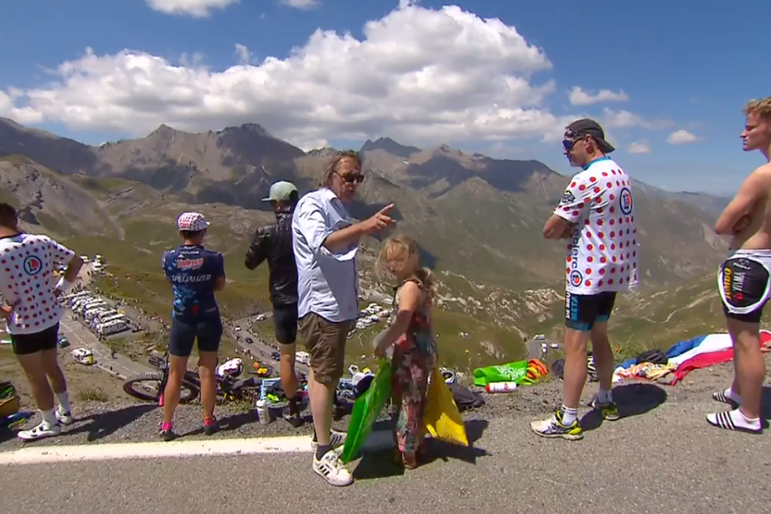 Van Roosmalen bezoekt Tour de France 
