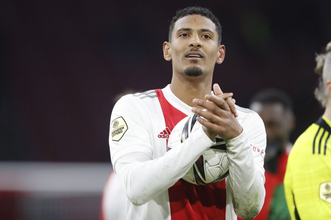 Sebastien Haller na zijn hattrick