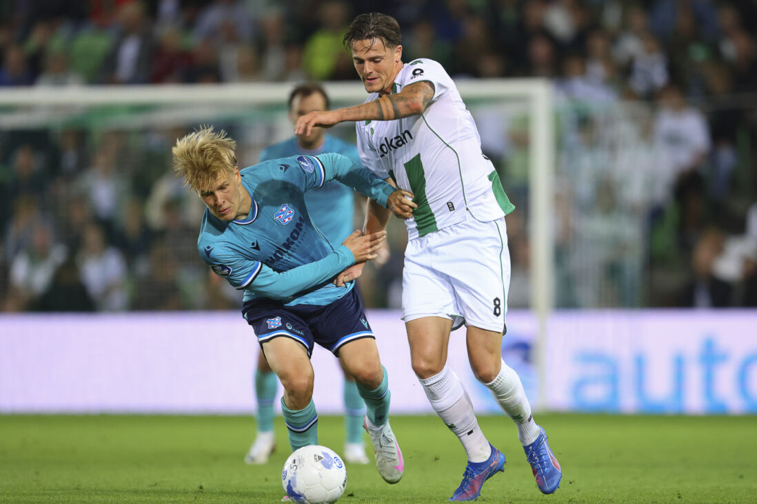 Tika de Jonge en Marcus Linday in duel