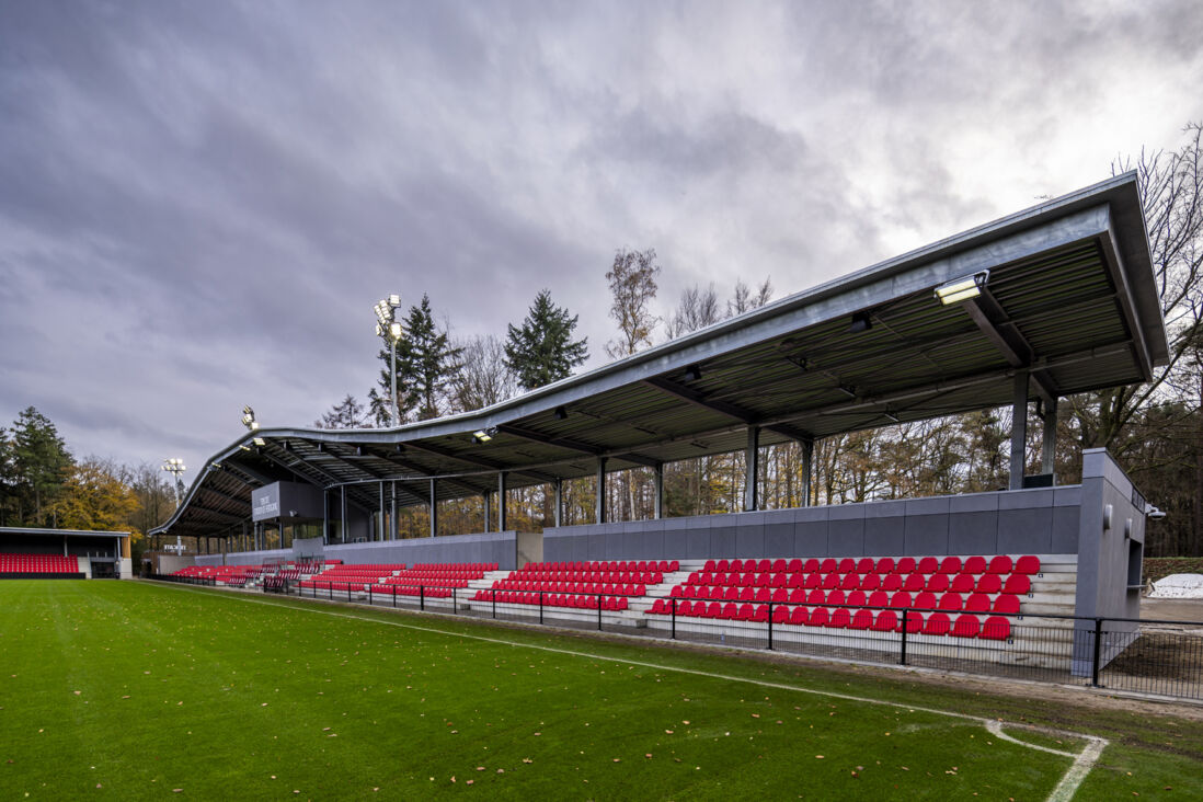 Het uitvak van TenCate Stadion De Herdgang