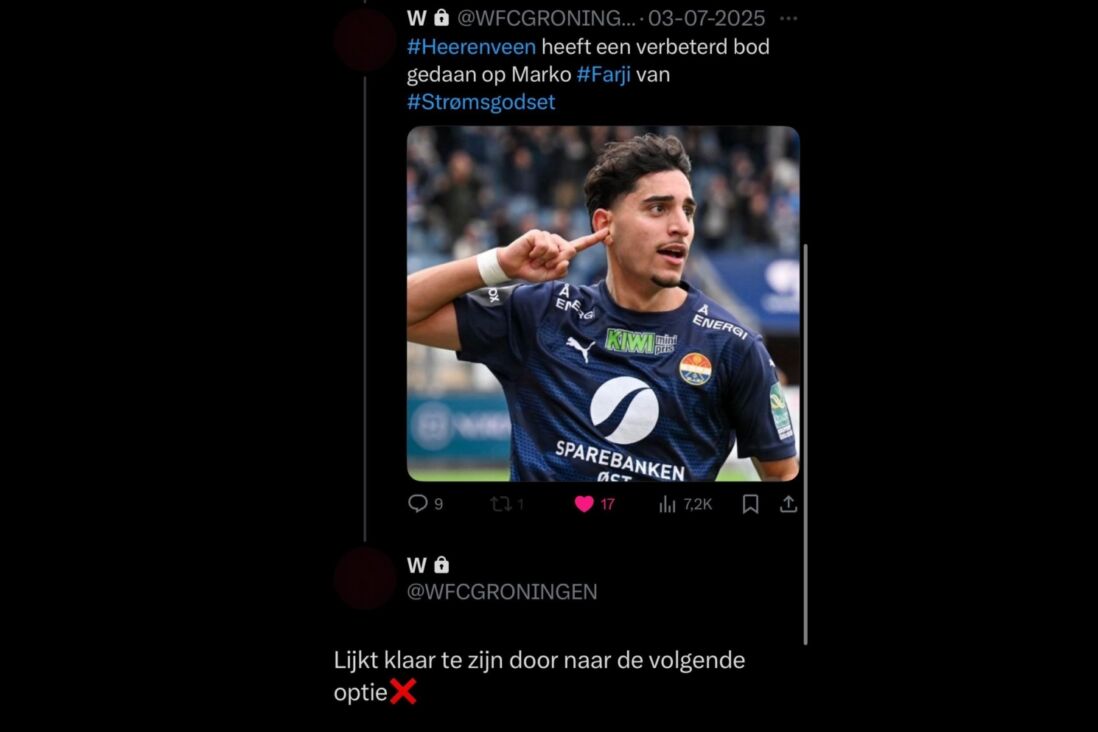 WFC Groningen over Farji