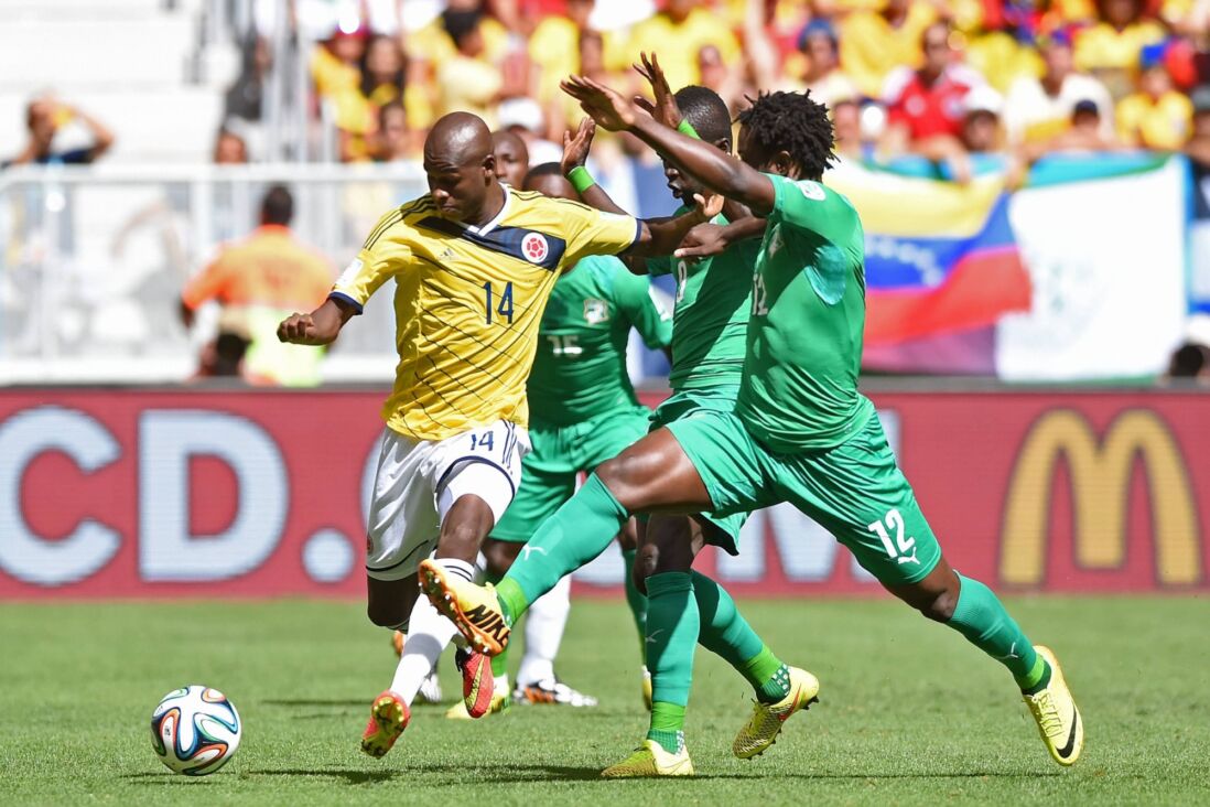 Wilfried Bony in duel