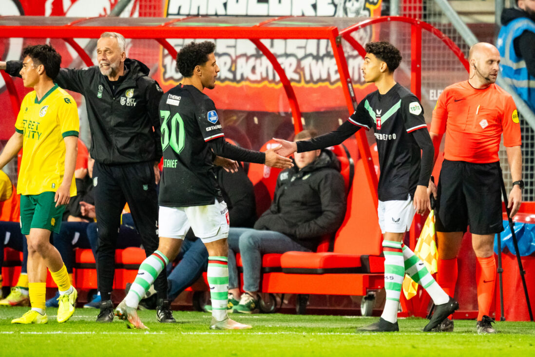 Younes Taha valt in voor Sayf Ltaief
