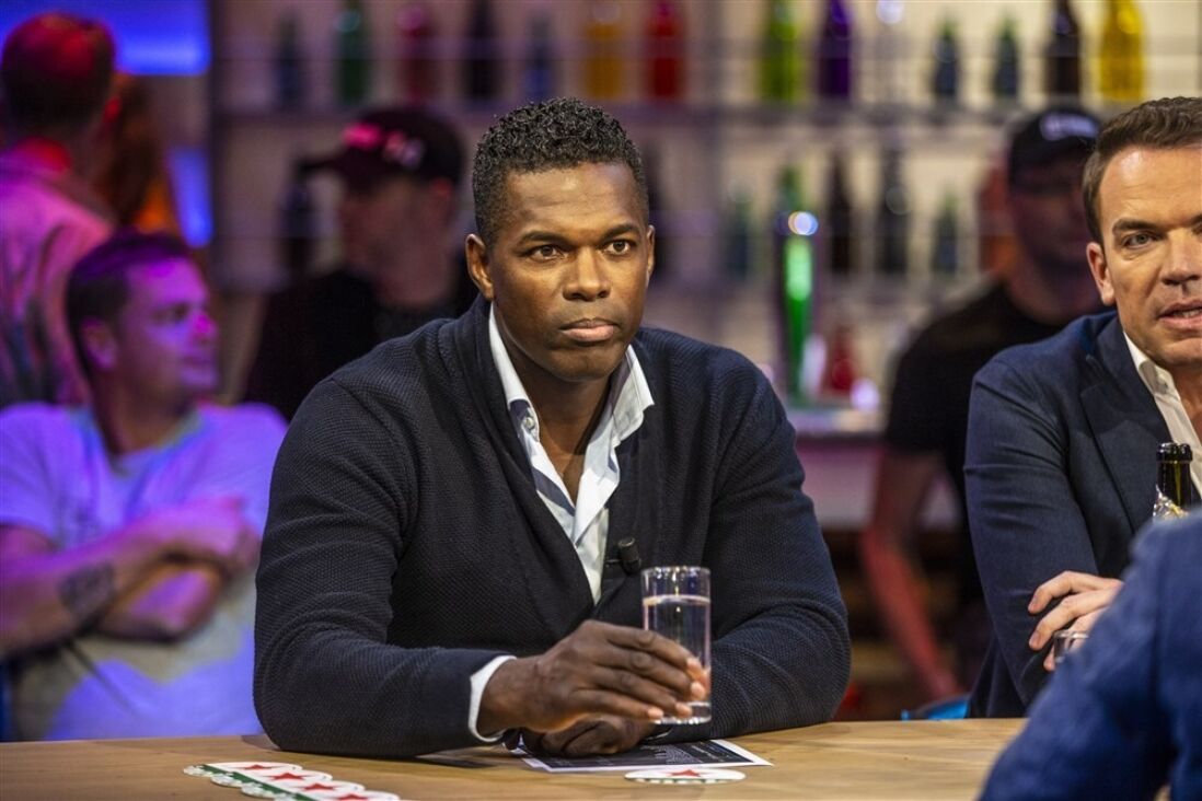 Remy Bonjasky in de studio van Ziggo Sport