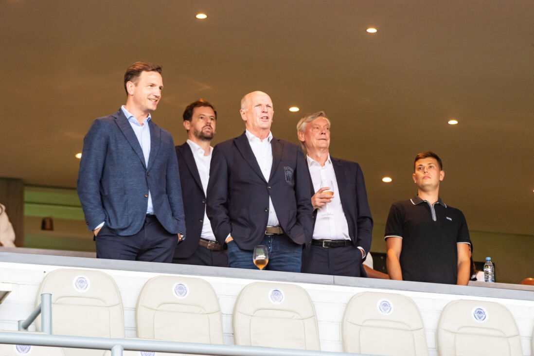 Arnold Bruggink, Jan Streuer en Paul van der Kraan in Riga