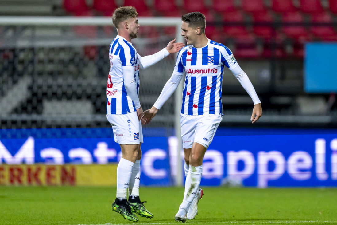 Joey Veerman en Arjen van der Heide