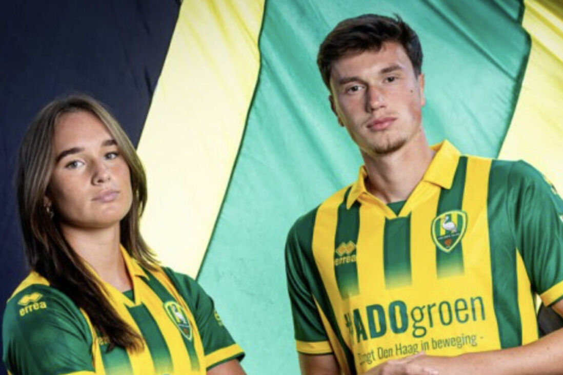 ADO Den Haag presenteert het nieuwe thuisshirt