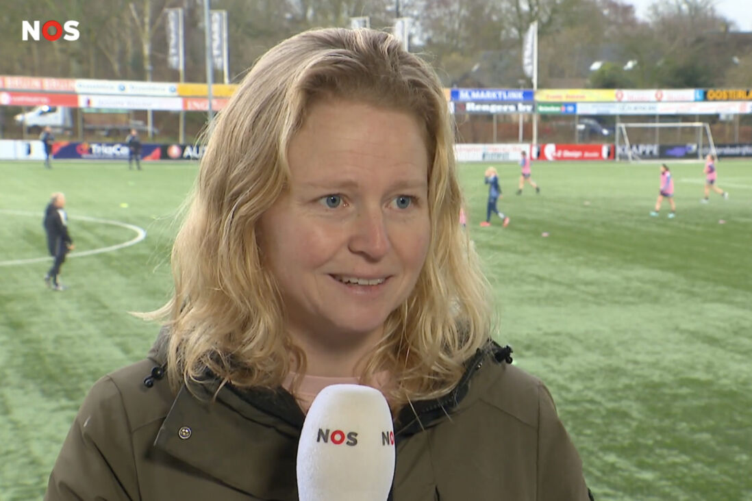 Mariska Kogelman staat de NOS te woord