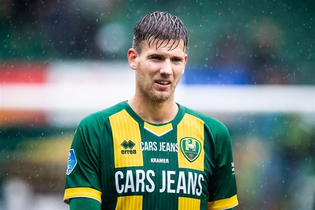 Michiel Kramer in zijn tijd bij ADO Den Haag