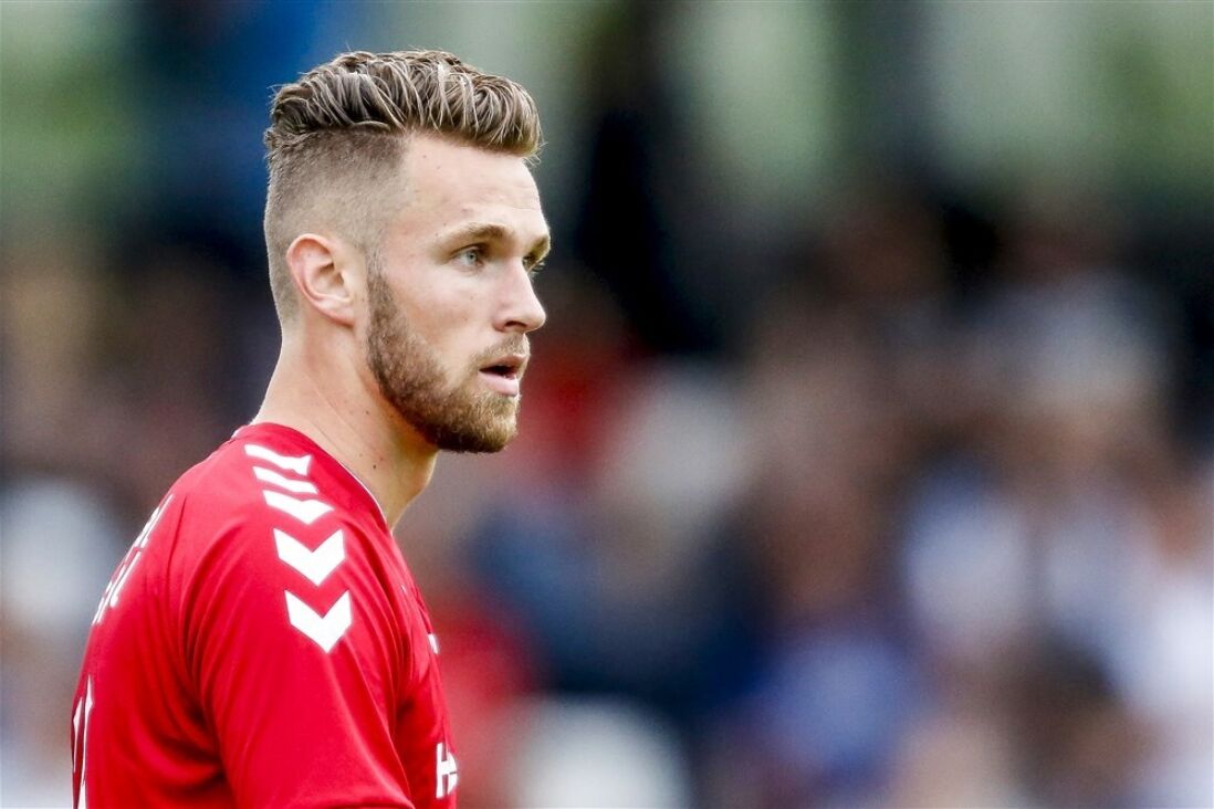 Leon de Kogel in actie namens FC Utrecht