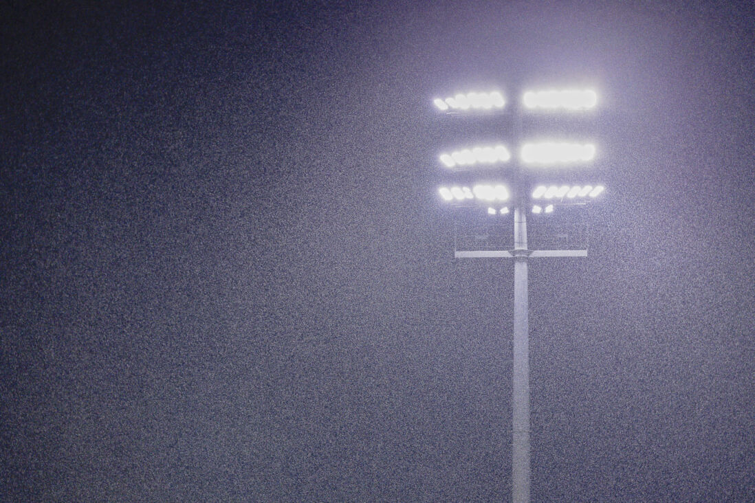 Een regenachtige avond