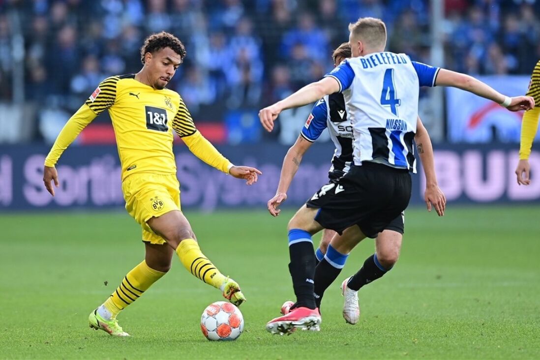 Donyell Malen in dienst van Borussia Dortmund