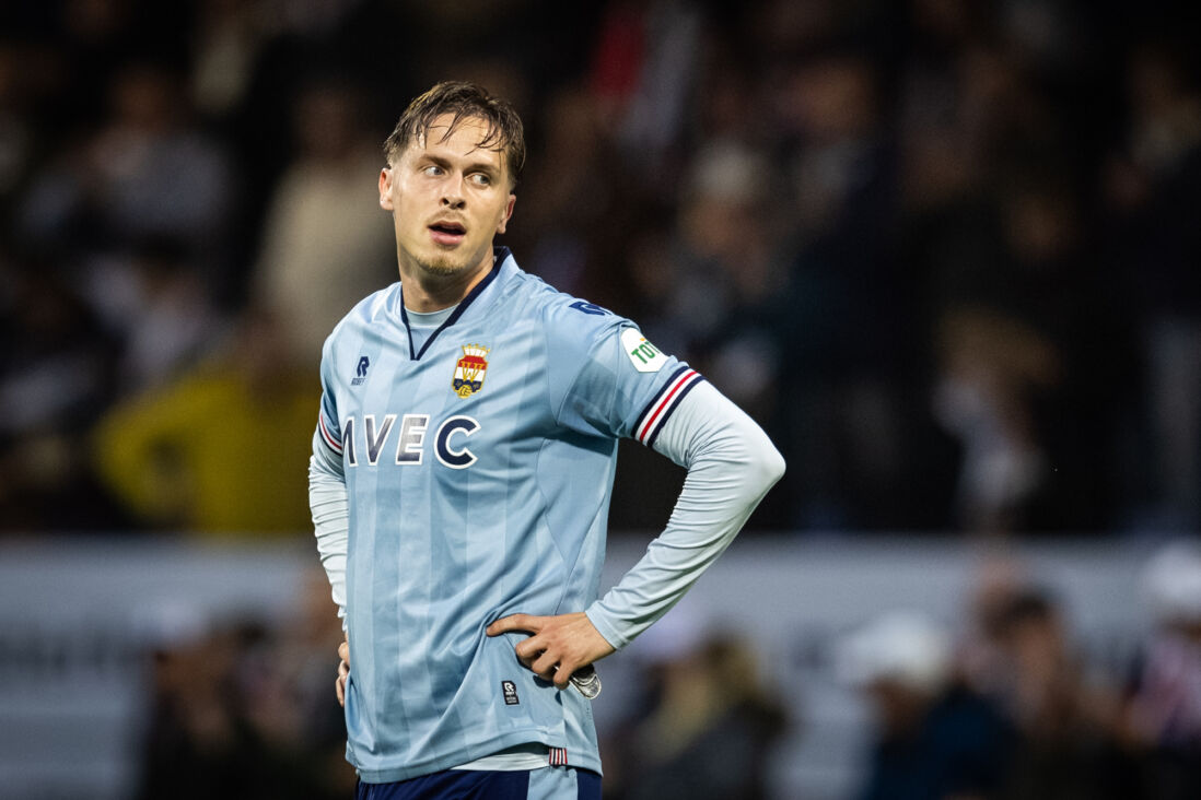 Ringo Meerveld in het uitshirt van Willem II