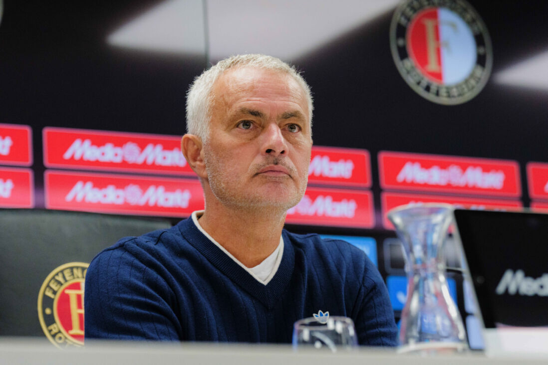 José Mourinho in De Kuip