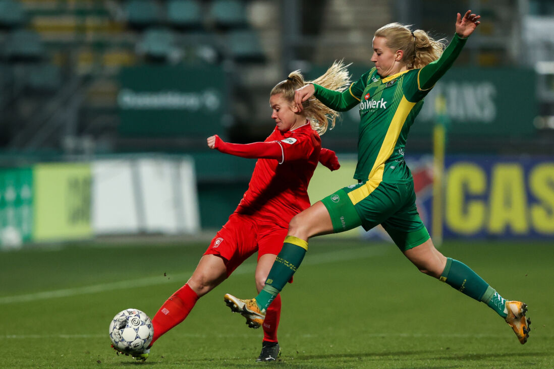 Een eerder duel tussen ADO Den Haag en FC Twente