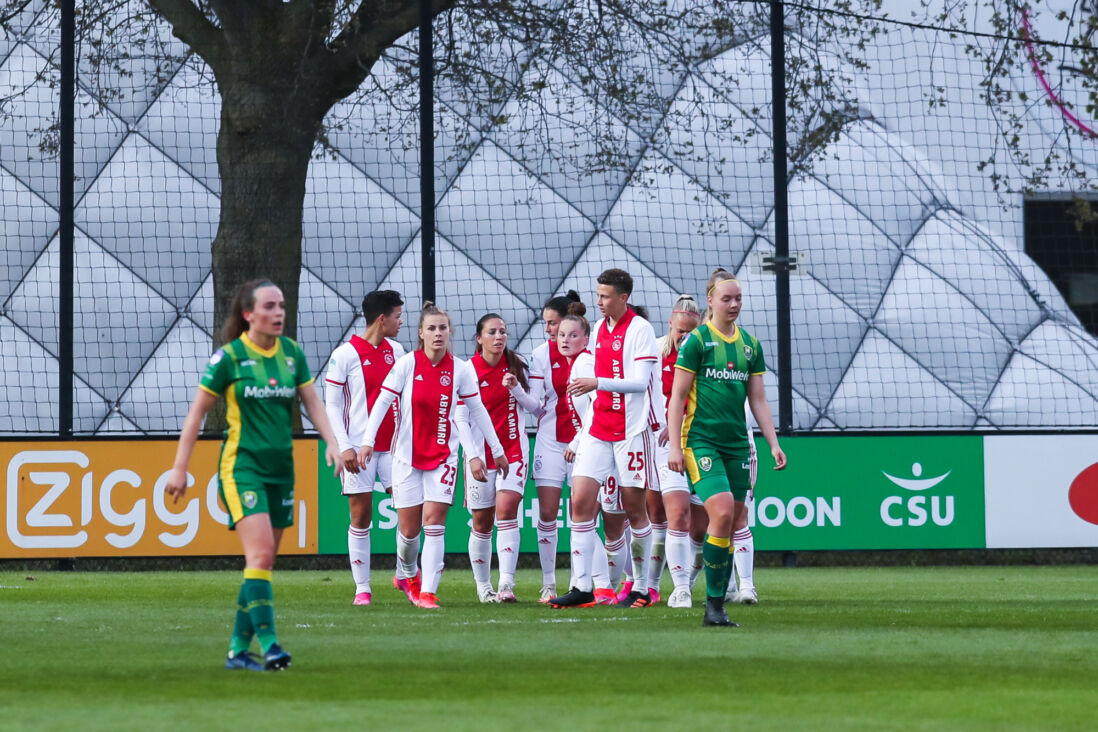 Een eerder duel tussen Ajax en ADO Den Haag