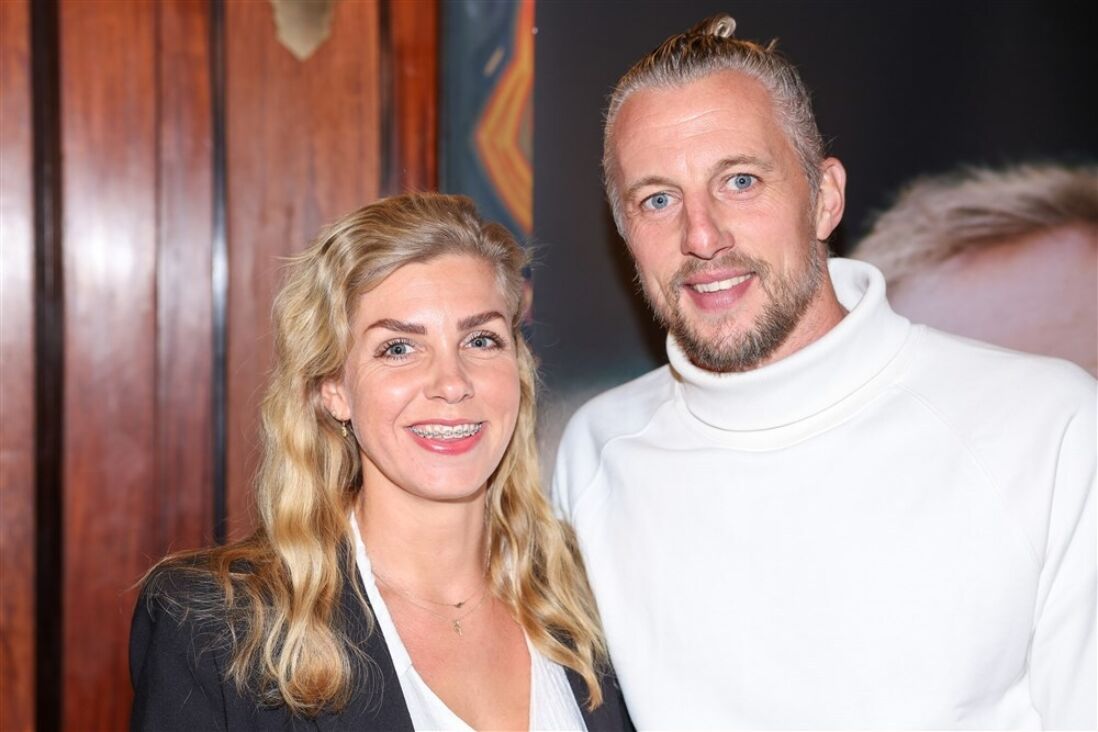 Remko Pasveer met zijn partner Inez