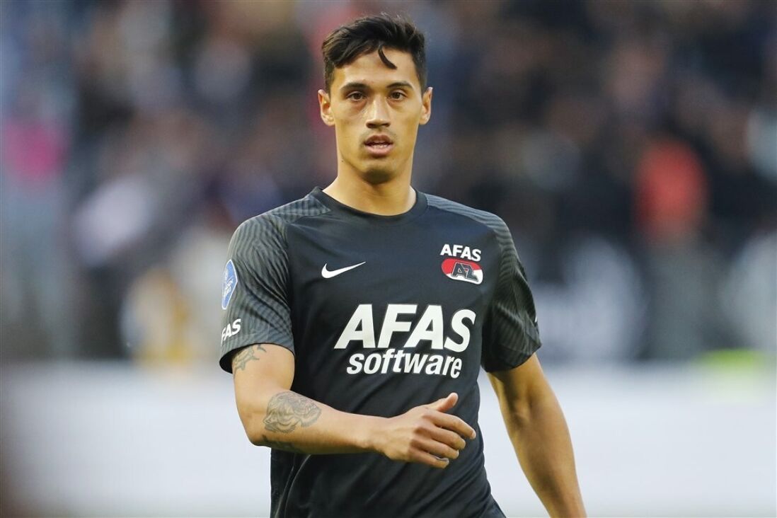 Reijnders tijdens FC Utrecht - AZ