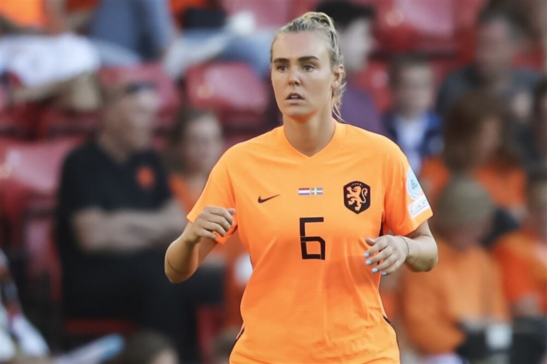 Jill Roord in Oranje