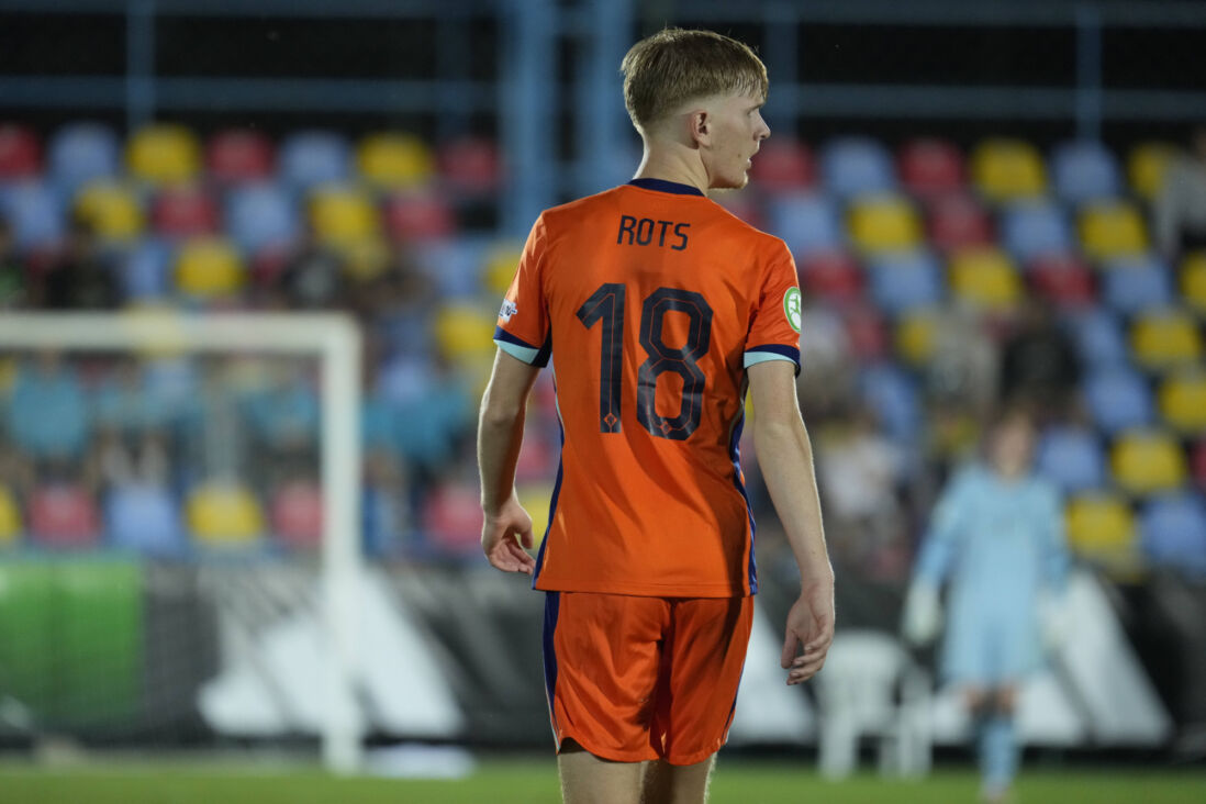 Mats Rots bij Oranje Onder 19
