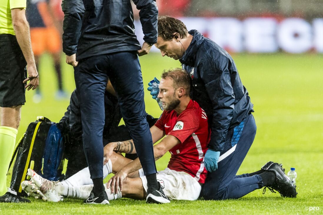 van der hoorn blessure