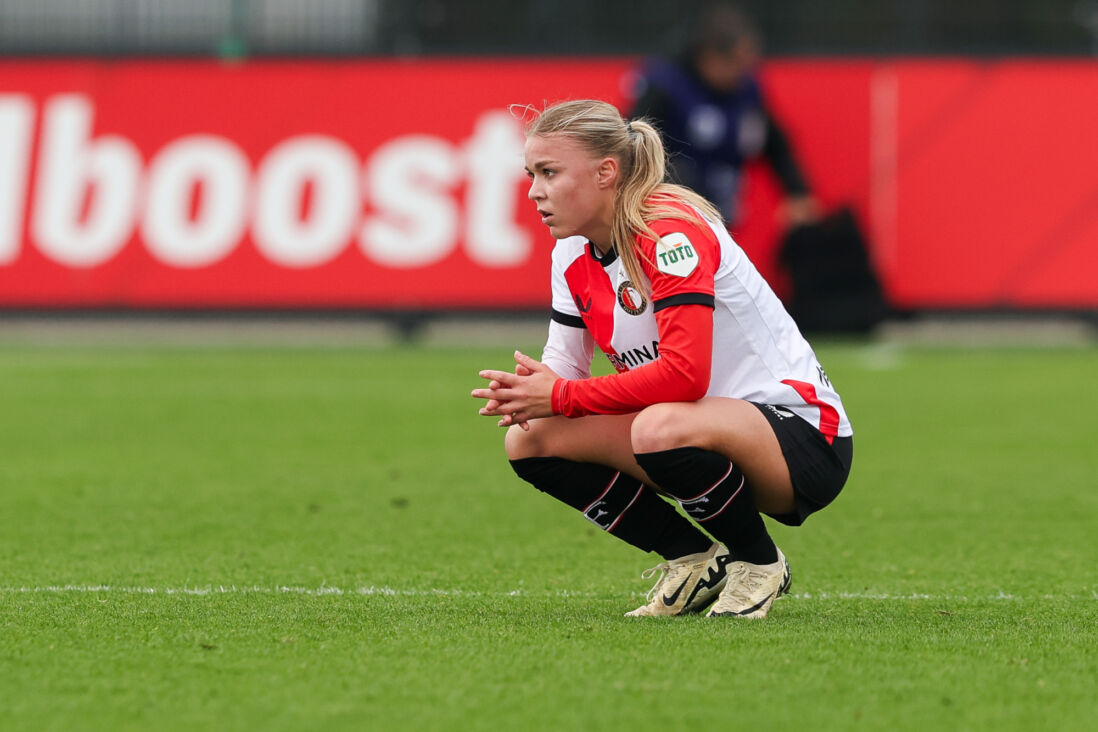 Noëlle van der Sluijs op Varkenoord