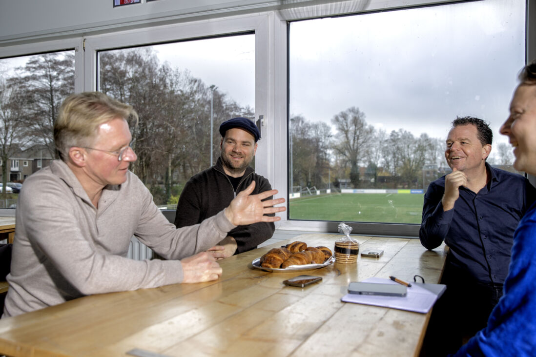 Vincent Schildkamp, Wytse van der Goot en Jeroen Elshoff in Amsterdam